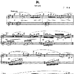 飘 钢琴谱 尹涓