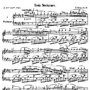 降b小调夜曲Op.9 1 钢琴谱 肖邦