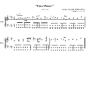Final Power 钢琴谱