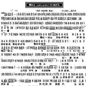 朝阳沟好地方名不虚传_歌谱投稿_词曲:杨兰春 王基笑