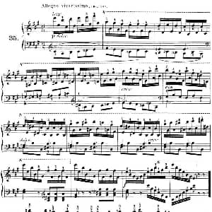 40首车尔尼Op.299钢琴快速练习曲 钢琴谱 车尔尼