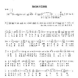 我们家乡真漂亮_歌谱投稿_词曲:谭建国 杜兴成