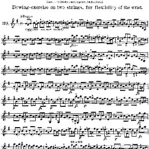 小提琴谱 | 马扎斯小提琴练习曲 Op.36 第二册 华丽练习曲 39