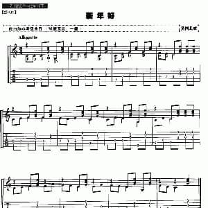 新年好 吉他谱