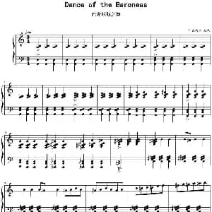 巴隆尼斯之舞 钢琴谱