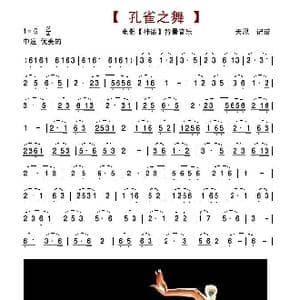 孔雀之舞_歌谱投稿