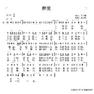 醉爱_歌谱投稿_词曲:王正峰 王正峰