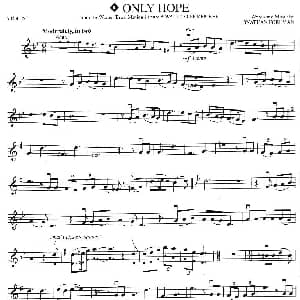 小提琴谱 | ONLY HOPE