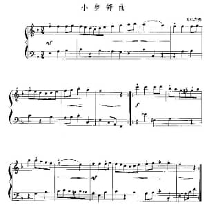手风琴谱 | 小步舞曲 K G 内弗作曲版 K G 内弗