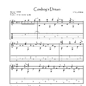 tommy emmanuel cowboys dream 1 吉他谱 tommy emmanuel