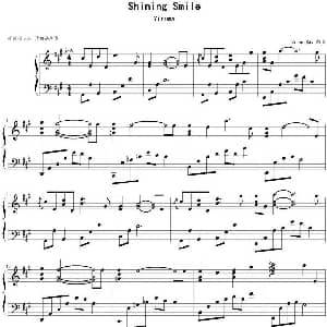 Shining Smile 钢琴谱 Yiruma作曲 SilverRay制谱