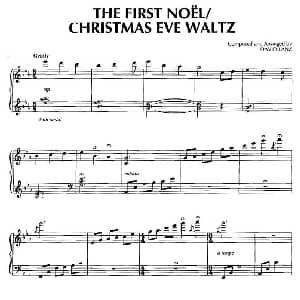 The First Noel 钢琴谱 美 大卫 兰兹 David Lanz