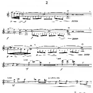 萨克斯谱 | 15首现代派练习曲 2 迪朗哥