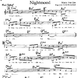 Nightmood_外国歌谱