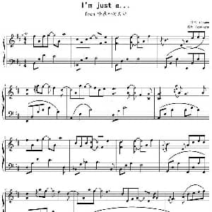 I'm just a... 钢琴谱 Yiruma作曲 Tookkone制谱