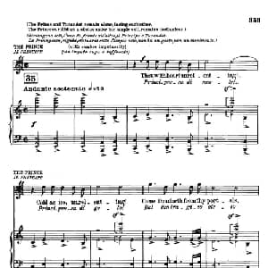 图兰朵公主 三幕五场歌剧_外国歌谱_词曲: 普契尼