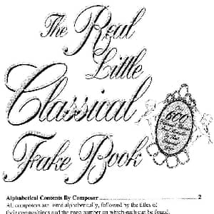 The Real Little Classical Fake Book P1 20