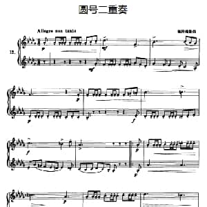 圆号二重奏 12 16