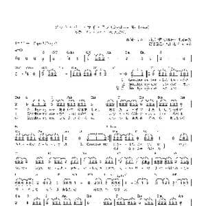 日 グッバイマイラブ_歌曲简谱_词曲:なかにし礼 平尾昌晃