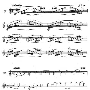 萨克斯谱 | 萨克斯练习曲合集 2—26.27.28.29.