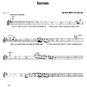 萨克斯谱 | Saxman Dave Koz 戴夫 考兹