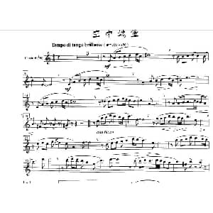 萨克斯谱 | 空中城堡