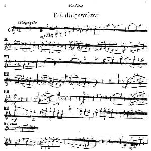 小提琴谱 | Frühlingswalzer Spring Waltz 春天华尔兹 肖斯塔科维奇