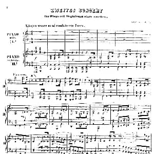 Piano Concerto No.2 in F Major Op.35 钢琴谱 安东 鲁宾斯坦