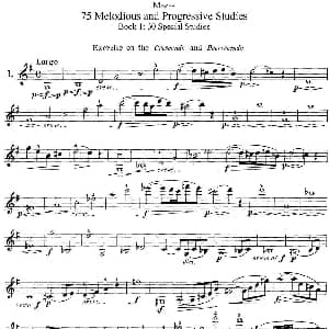 小提琴谱 | 马扎斯小提琴练习曲 Op.36 第一册 特殊练习曲 1