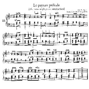 Album for the Young Op.39 钢琴谱 彼得 伊利奇 柴可夫斯基