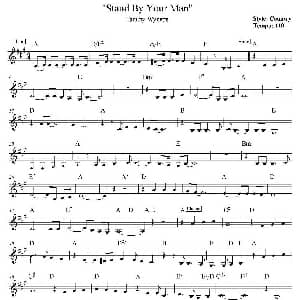 电子琴谱 | Stand By Your Man