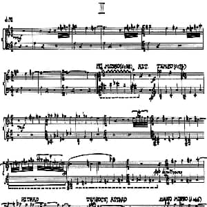 为加料钢琴而作的奏鸣曲与间奏曲 钢琴谱 约翰 凯奇