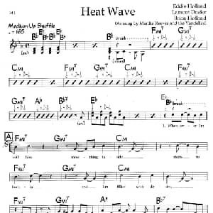 Heat Wave_外国歌谱