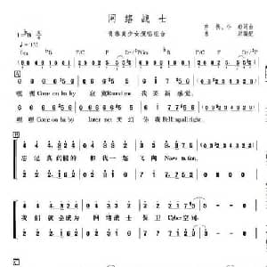 网络战士_通俗唱法乐谱