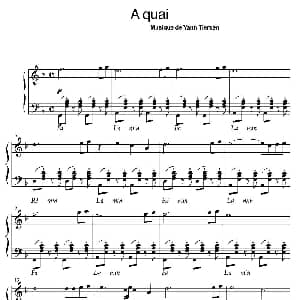 手风琴谱 | A quai 船坞 扬 提尔森