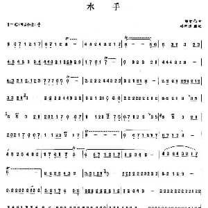 笛子谱 | 水手 郑智化