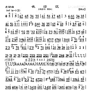 夜深沉 王彩云演奏版 京胡