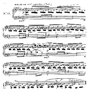 24 Exercices et Preludes Op.21 钢琴谱 亨利 赫尔茨