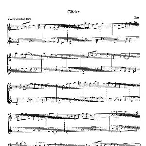 萨克斯谱 | 16首爵士二重奏 Glider