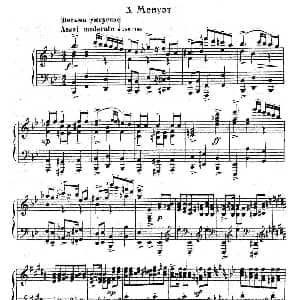 Romeo Juliet Op 75 钢琴谱 谢尔盖 普罗科菲耶夫