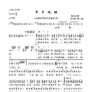 牵手观姻_歌曲简谱_词曲:陈星 陈星