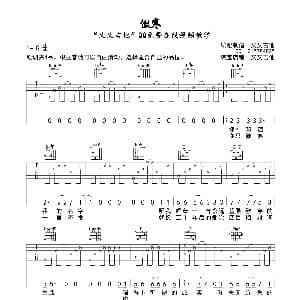 傲寒 吉他谱 马頔 马頔词曲 又又吉他