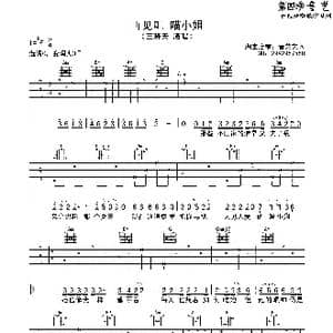 再见吧 喵小姐_歌曲简谱