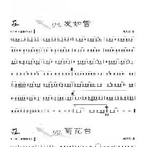 葫芦丝谱 | 葫芦丝曲精选 发如雪 菊花台 周杰伦曲 王甲坤 王甲华编著