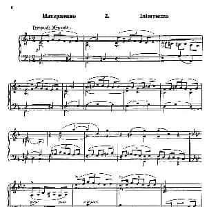 Little Suite 钢琴谱 亚历山大 波菲里耶维奇 鲍罗丁 Alexander Porphyrievitch Borodin