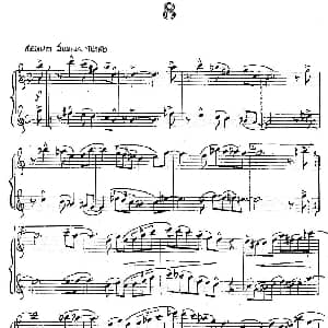 萨克斯谱 | Jazz Conception For Saxophone Duets 8 二重奏