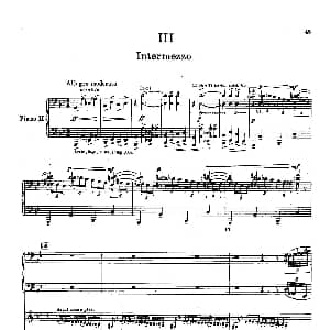 Piano Concerto No.2 in g Minor Op.16 钢琴谱 谢尔盖 普罗科菲耶夫