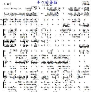 手心的蔷薇_歌曲简谱_词曲:林怡凤 林俊杰