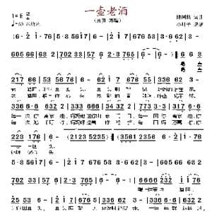 一壶老酒_歌谱投稿