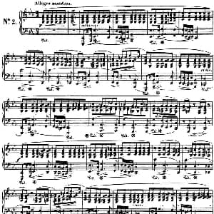 肖邦 波兰舞曲 Op.40 No.2 c小调 Polonaise 钢琴谱 肖邦